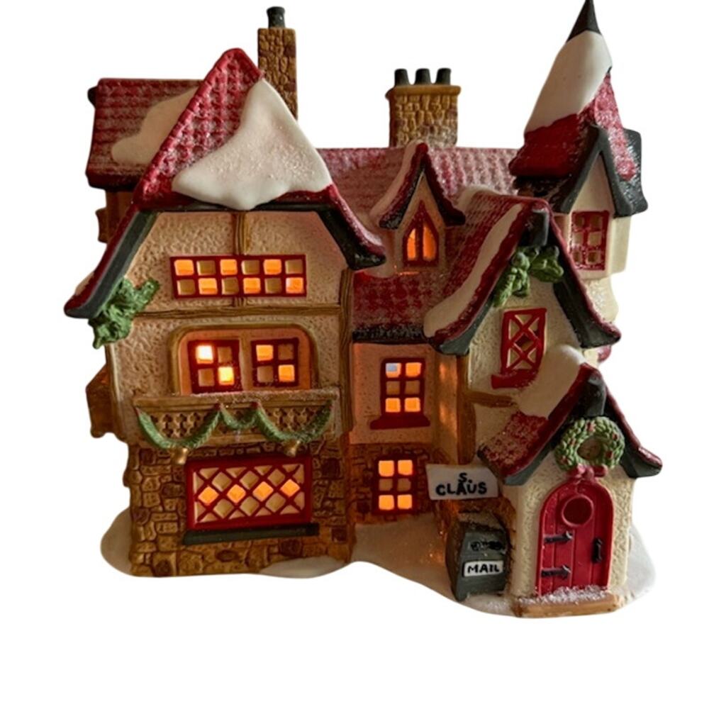 Department 56 Santa’s Workshop North Pole Series 5600-6 Lighted House 1990 MIB
